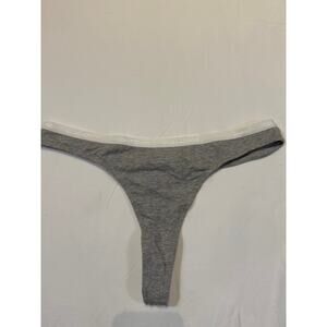 NWT Lucky Brand Cotton Thong – Heather Gray – Size XL